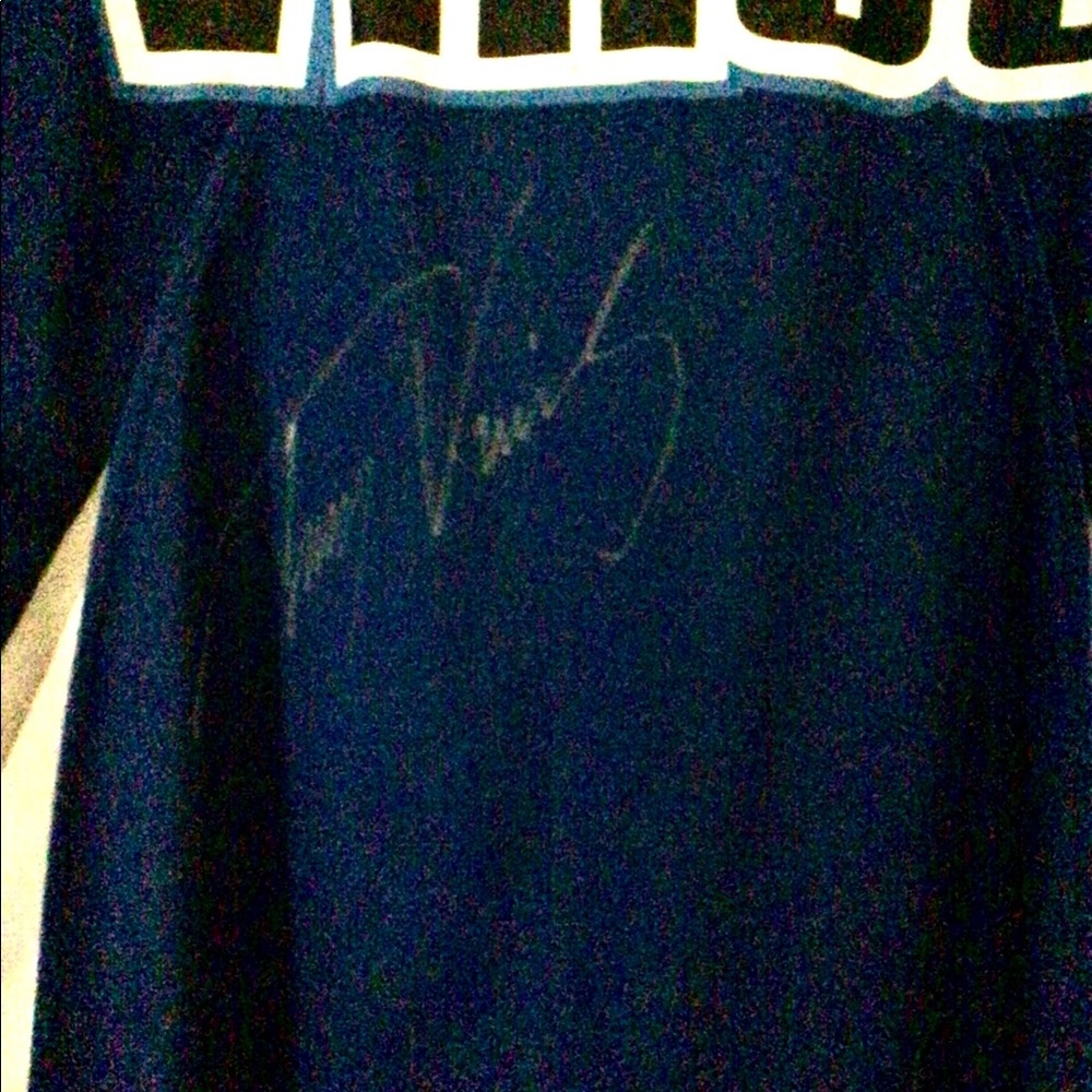 Autographed Trevor Vines jersey that he wore